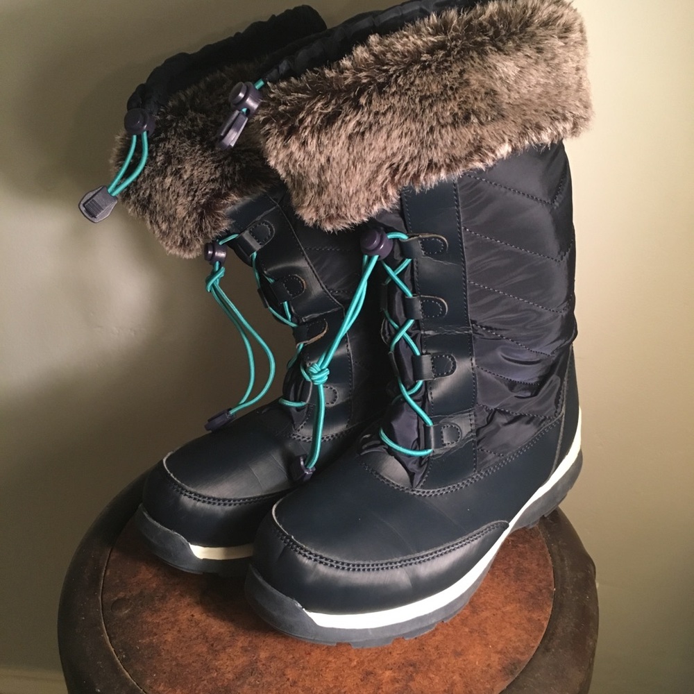 Lands End Girls Boots 3 M